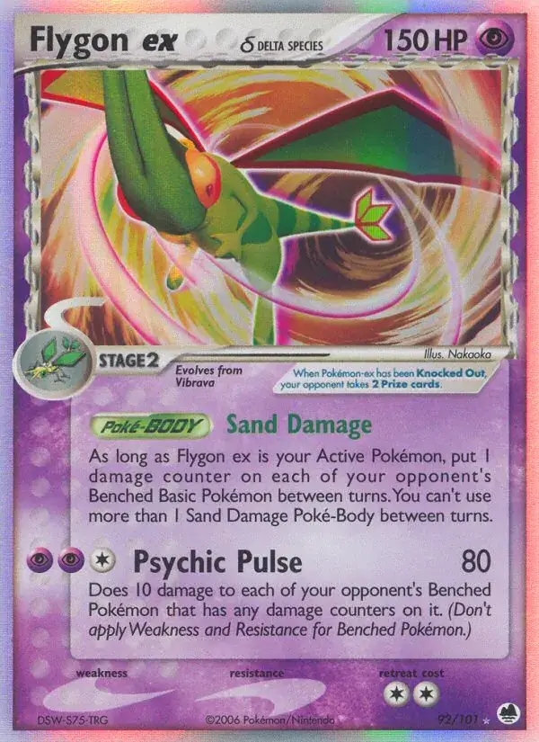 Flygon ex δ - 92/101 - Dragon Frontiers