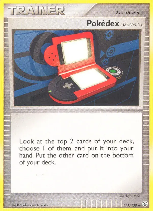 Pokédex HANDY910is - 111/130 - Diamant & Perle