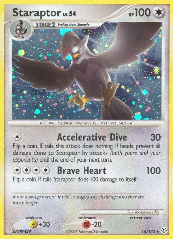 Étouraptor - 16/130 - Diamant & Perle