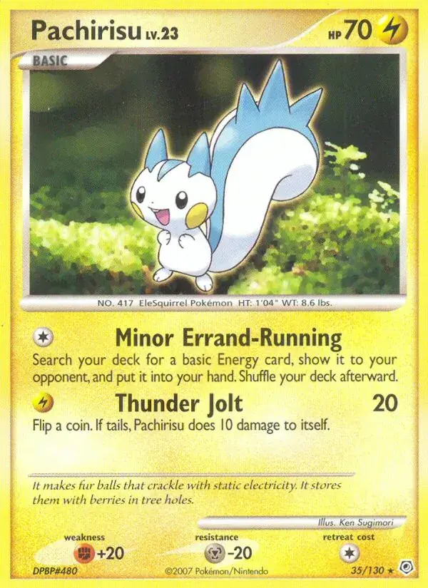 Pachirisu - 35/130 - Diamant & Perle