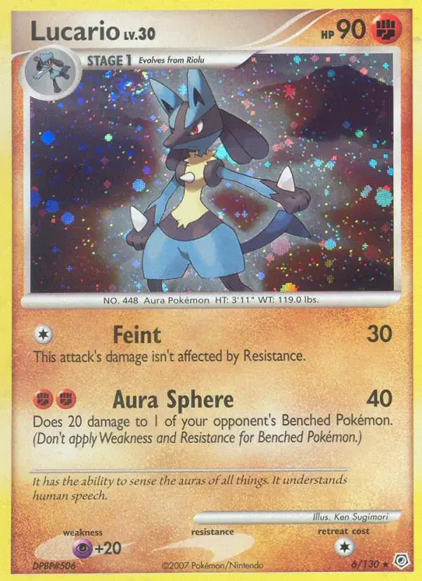 Lucario - 6/130 - Diamant & Perle