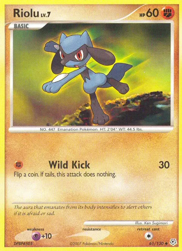 Riolu - 61/130 - Diamant & Perle