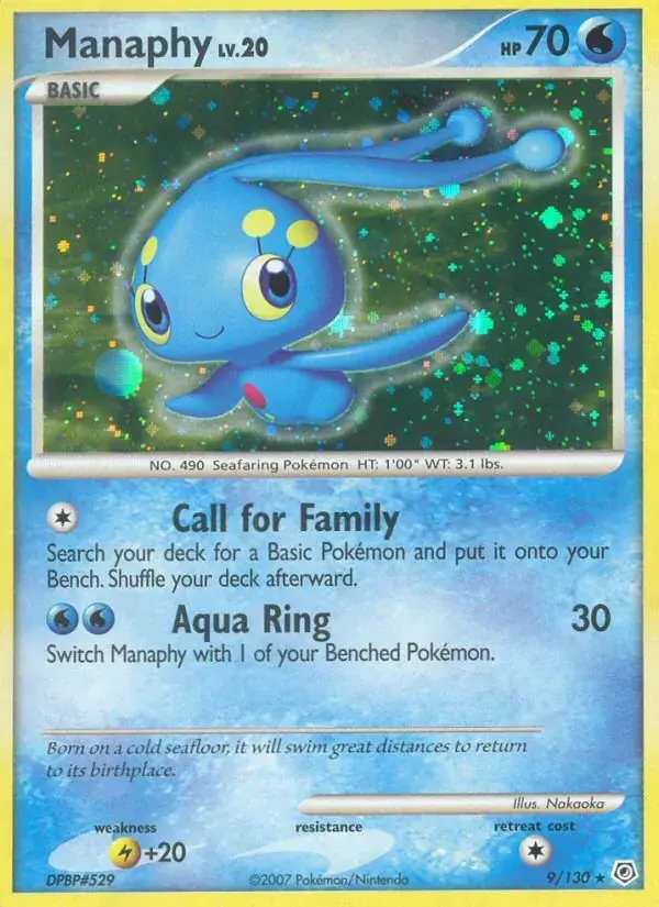 Manaphy - 9/130 - Diamant & Perle