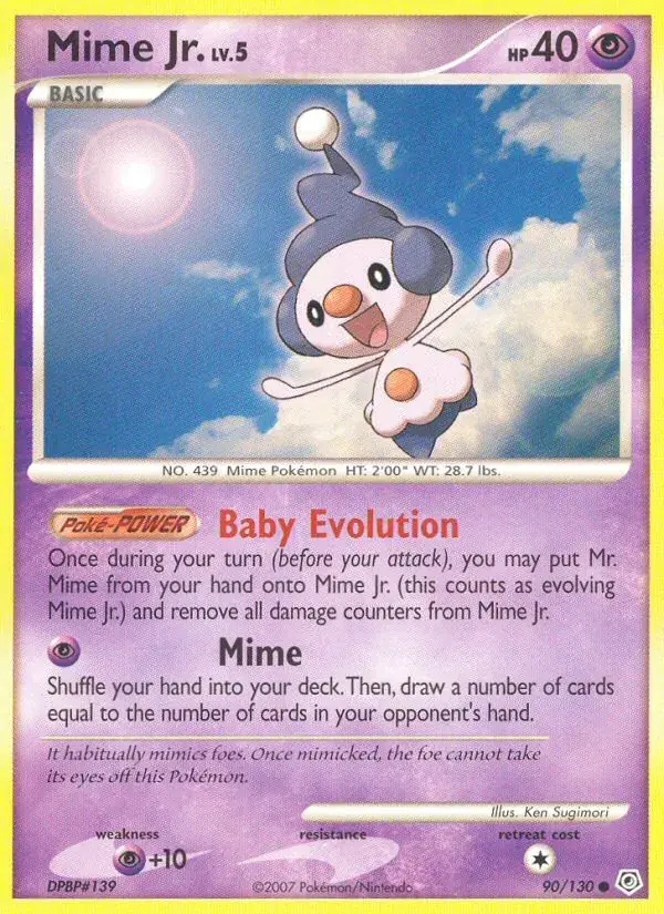Mime Jr. - 90/130 - Diamant & Perle