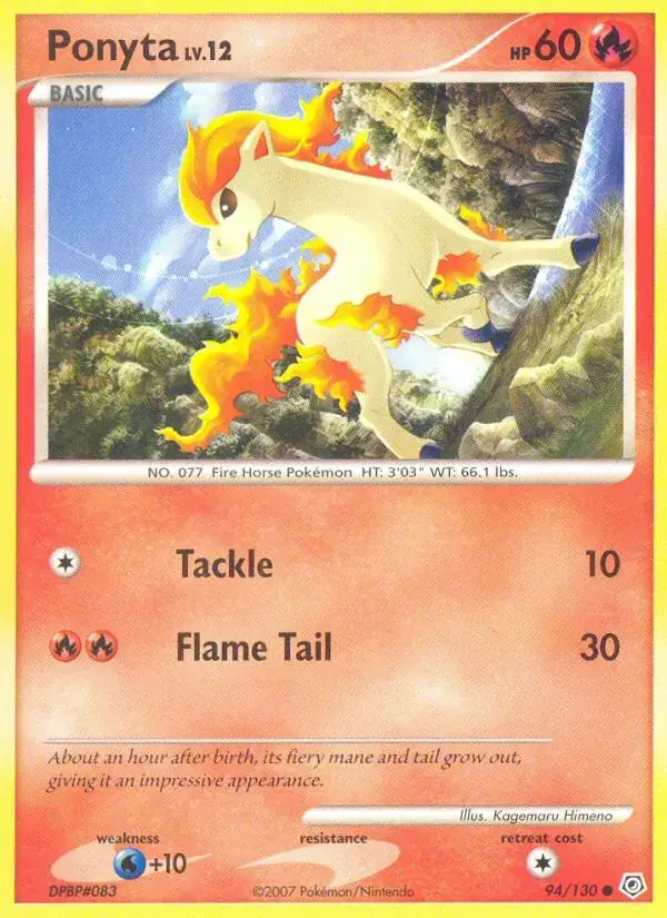 Ponyta - 94/130 - Diamant & Perle