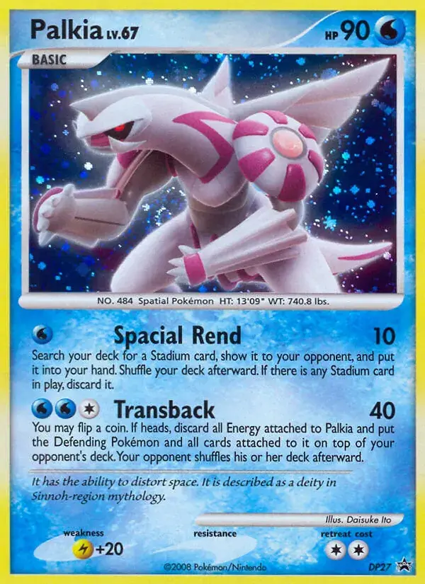 Palkia - DP27/56 - Promo DP