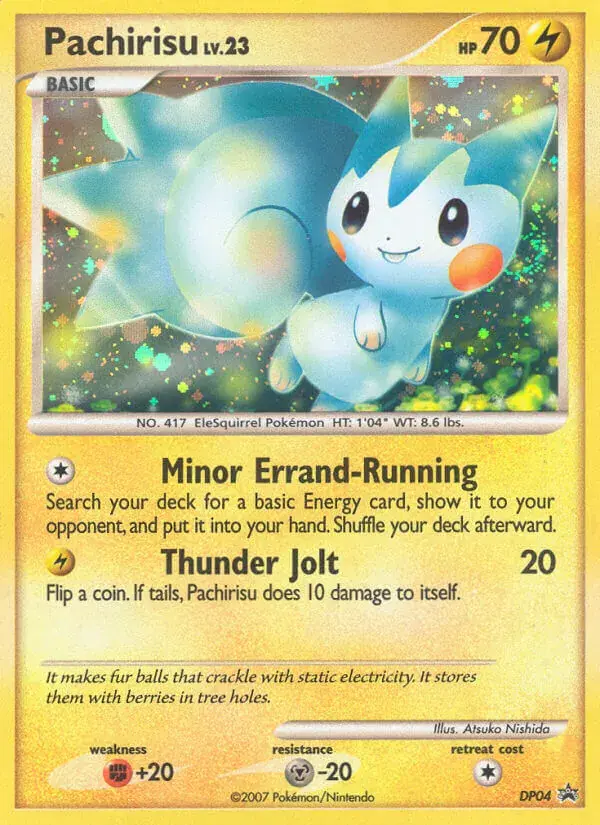 Pachirisu - DP04/56 - Promo DP