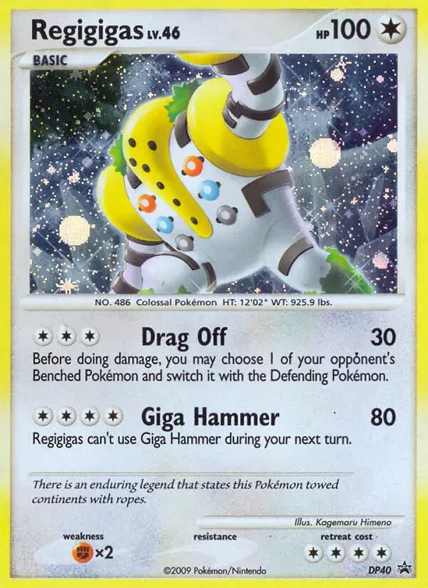 Regigigas - DP40/56 - Promo DP