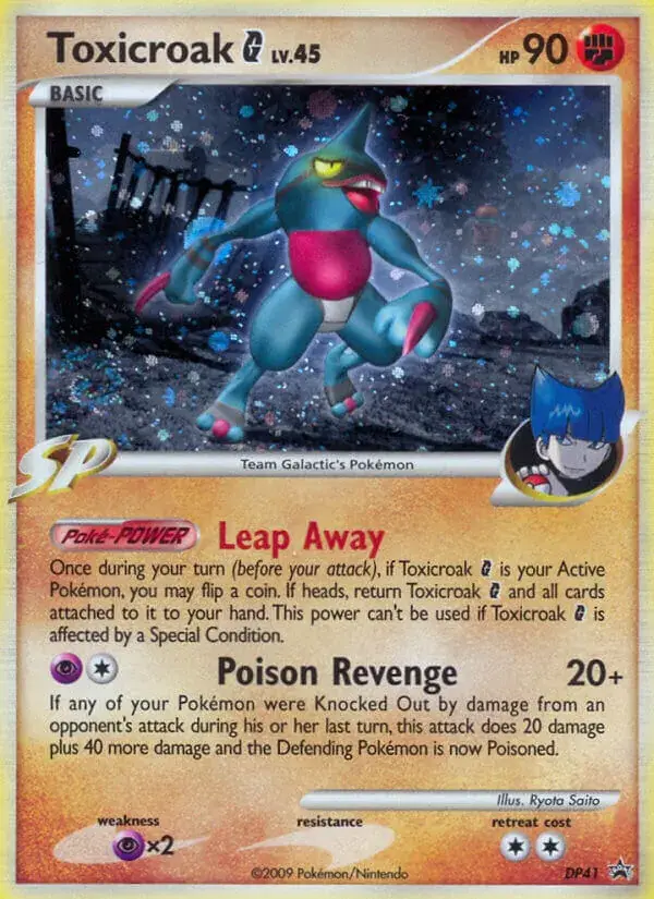 Toxicroak G - DP41/56 - Promo DP