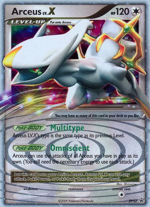 Arceus - DP53/56 - Promo DP