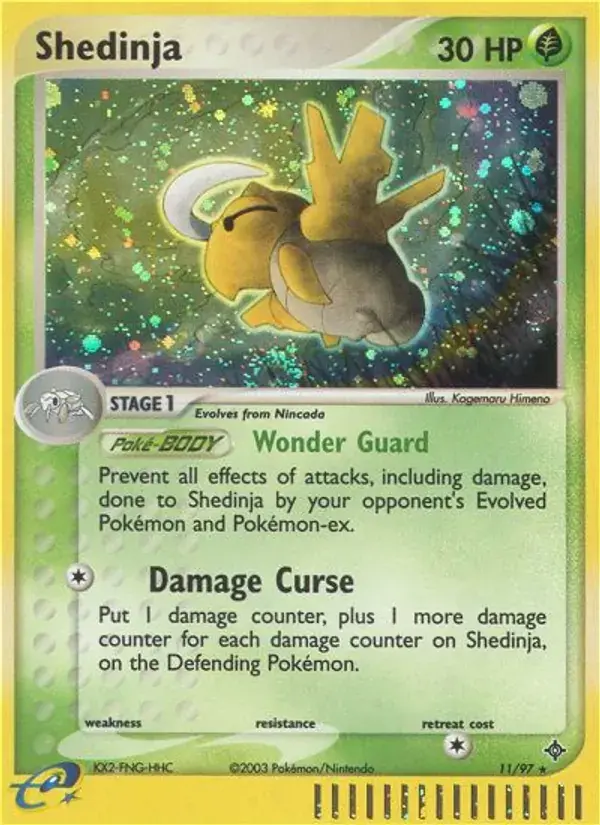 Shedinja - 11/100 - Dragon