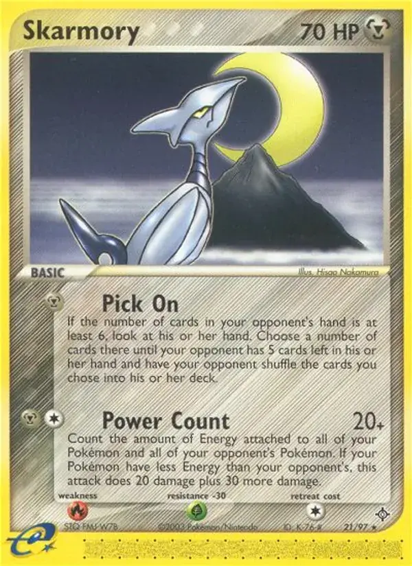 Skarmory - 21/100 - Dragon