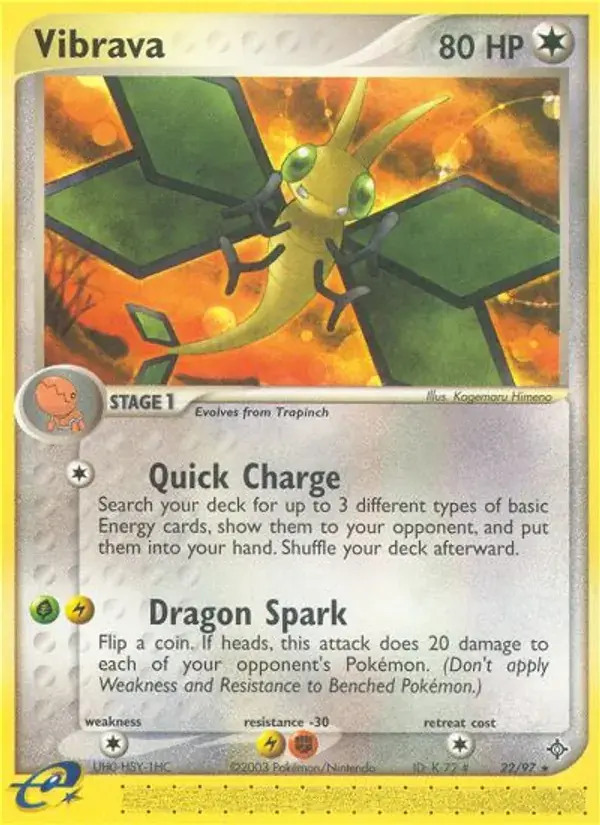 Vibrava - 22/100 - Dragon