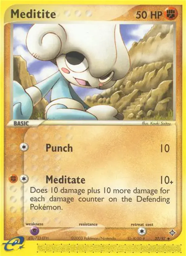 Meditite - 37/100 - Dragon