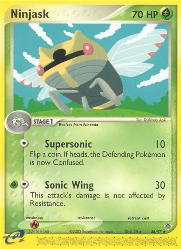 Ninjask - 38/100 - Dragon
