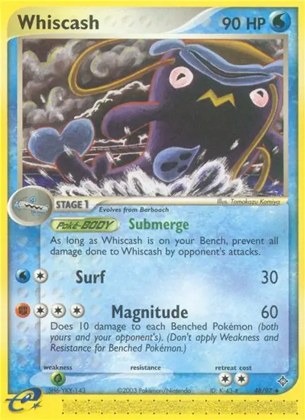 Whiscash - 48/100 - Dragon