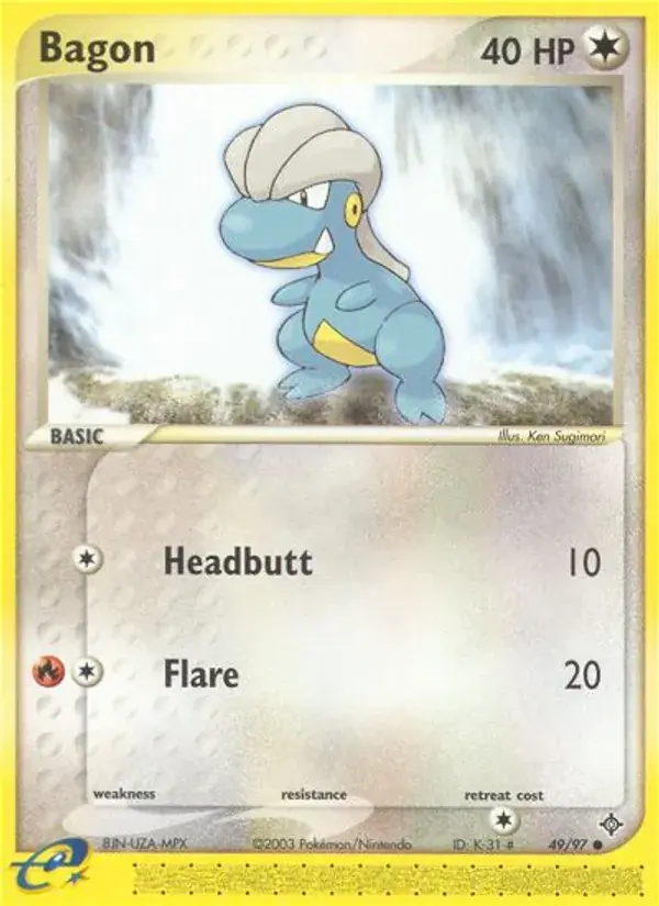 Bagon - 49/100 - Dragon