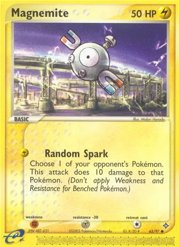 Magnemite - 62/100 - Dragon