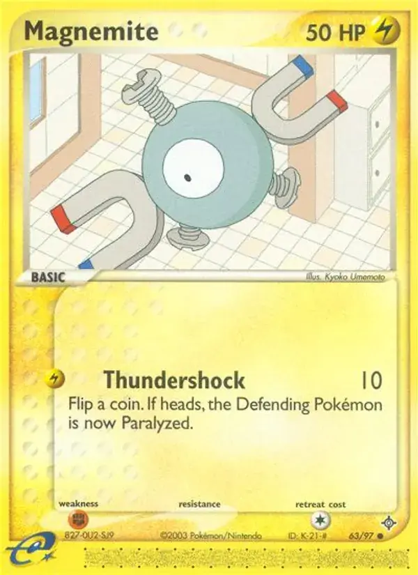 Magnemite - 63/100 - Dragon