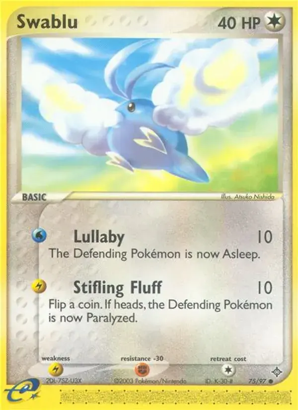 Swablu - 75/100 - Dragon