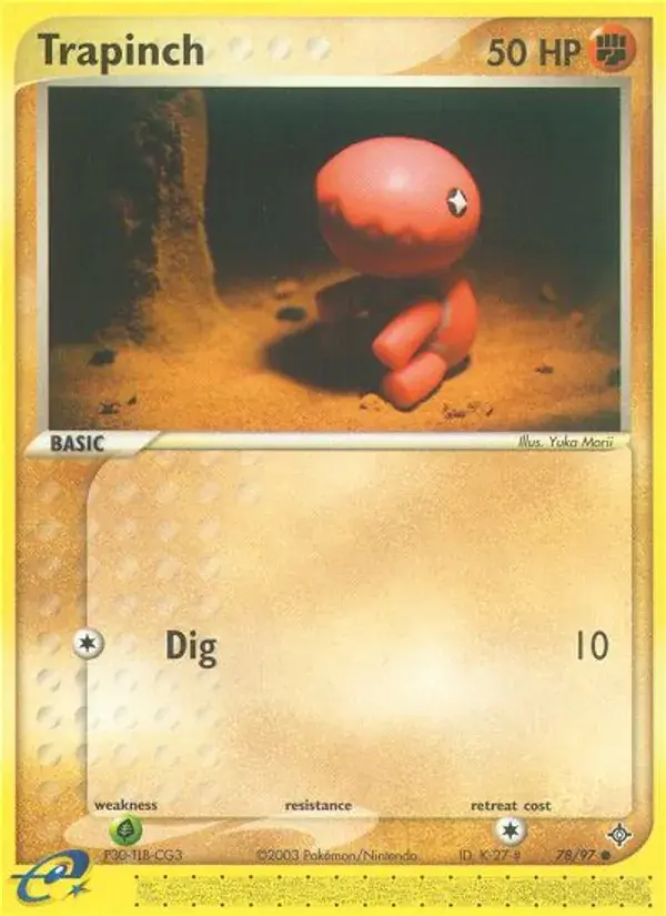 Trapinch - 78/100 - Dragon