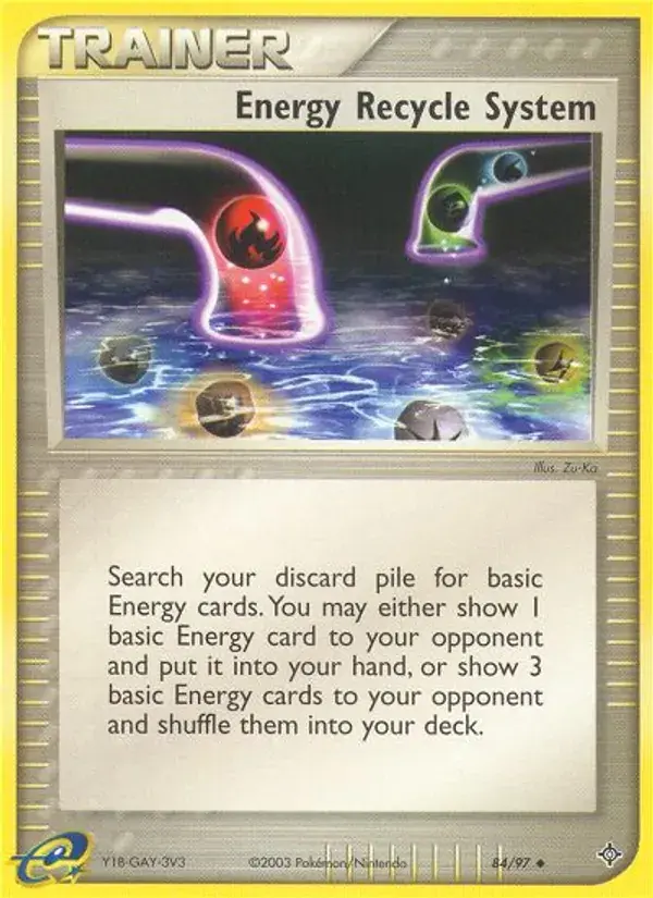 Energy Recycle System - 84/100 - Dragon