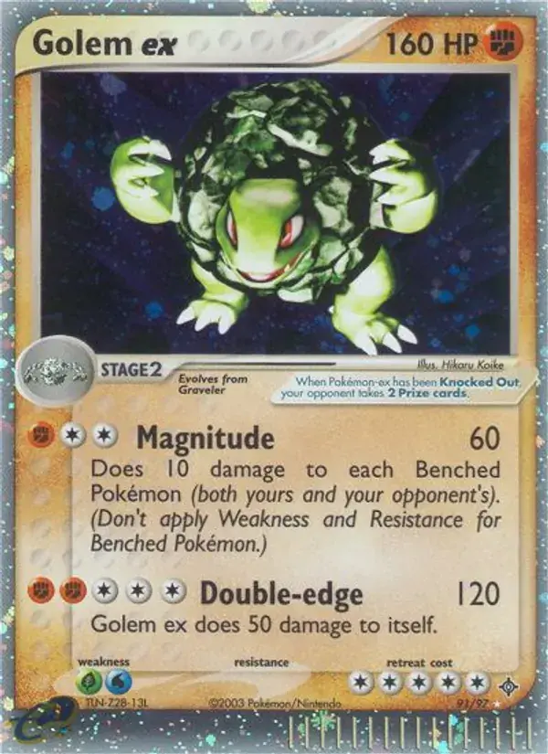 Golem ex - 91/100 - Dragon