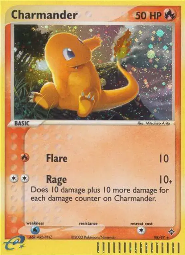 Charmander - 98/100 - Dragon
