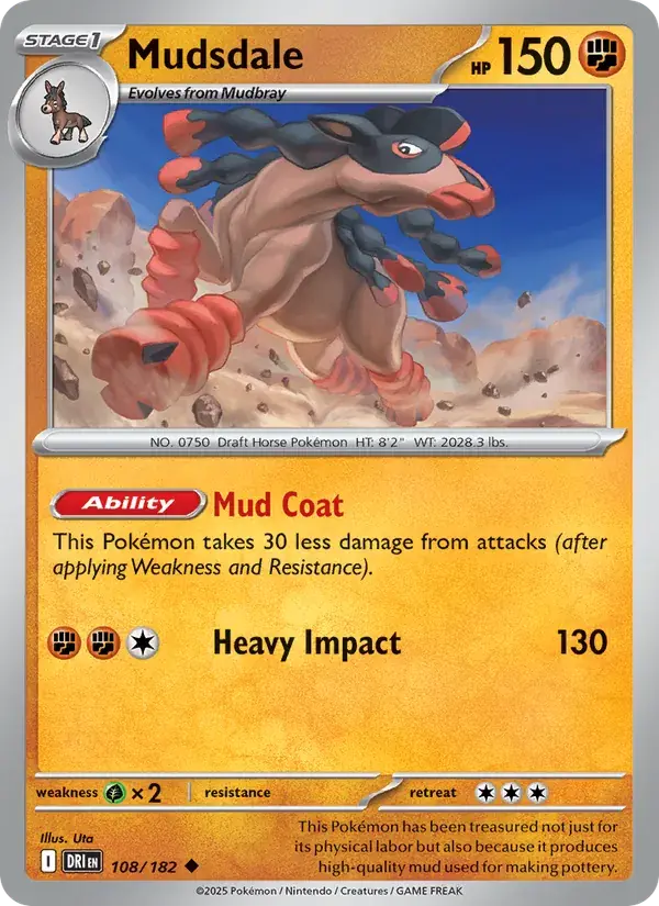 Mudsdale - 108/244 - Destined Rivals