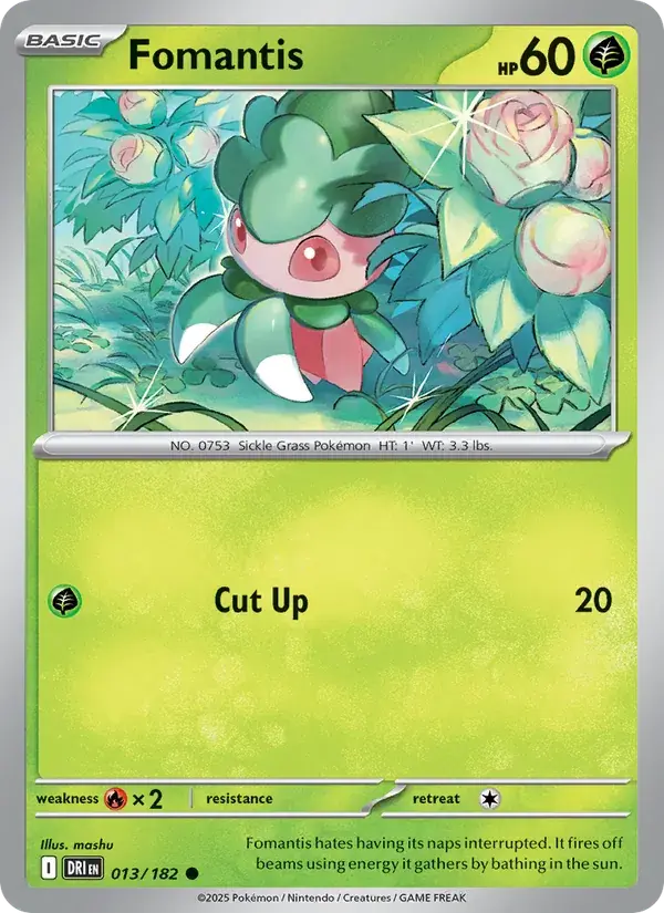 Fomantis - 013/244 - Destined Rivals