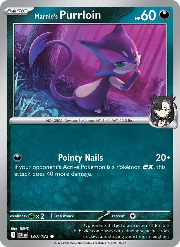 Marnie's Purrloin - 130/244 - Destined Rivals