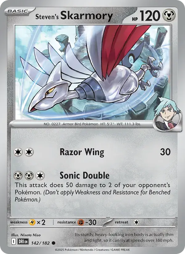 Steven's Skarmory - 142/244 - Destined Rivals