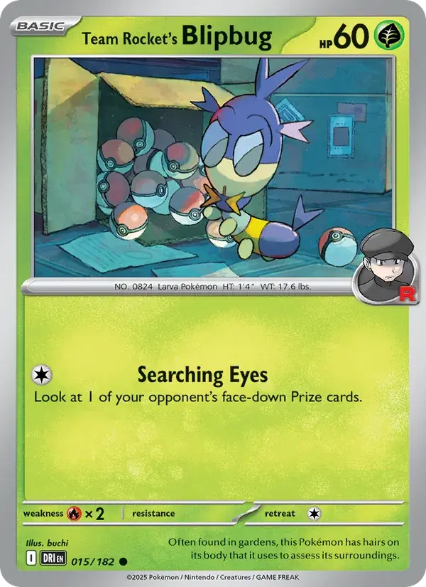 Team Rocket's Blipbug - 015/244 - Destined Rivals