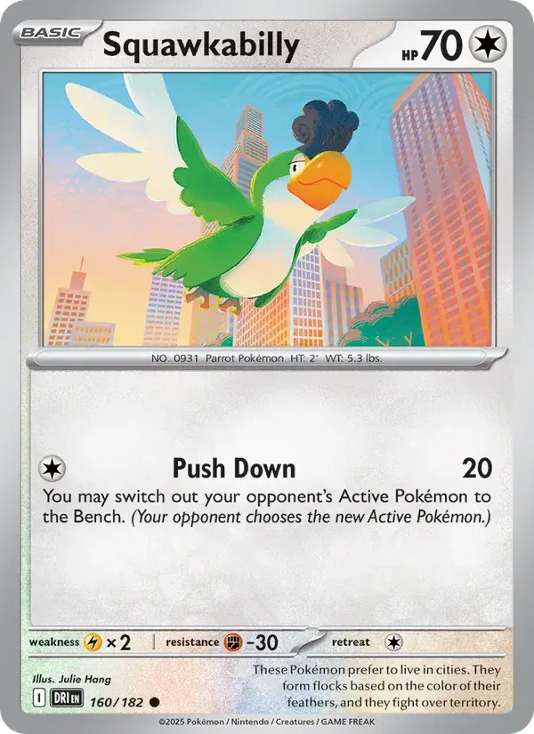 Squawkabilly - 160/244 - Destined Rivals