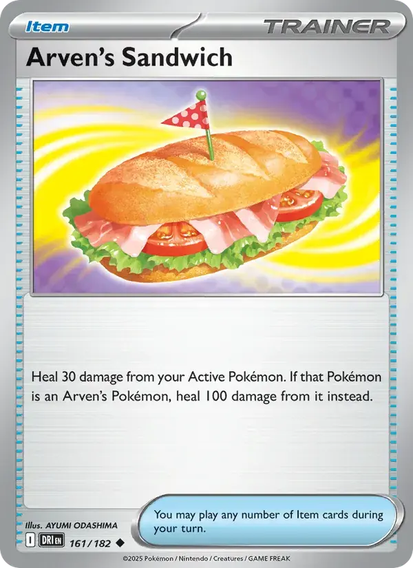 Arven's Sandwich - 161/244 - Destined Rivals