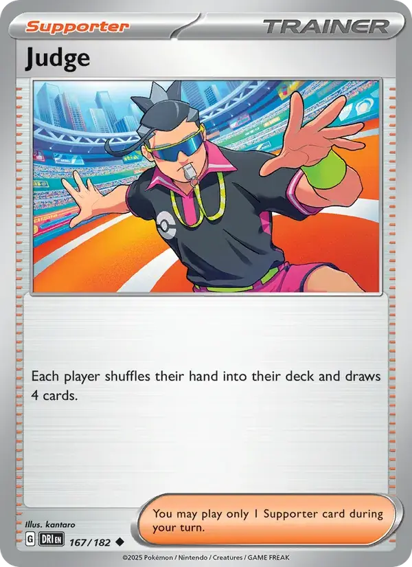 Judge - 167/244 - Destined Rivals