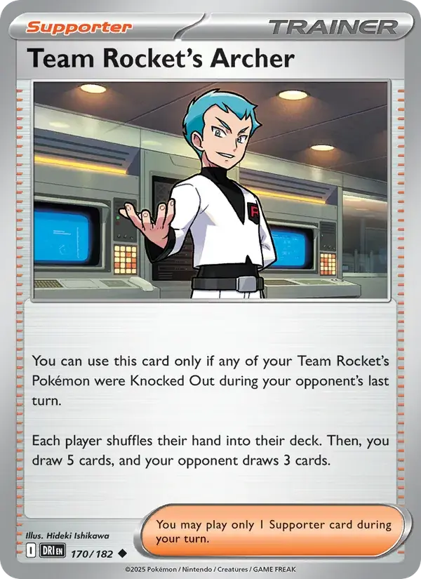 Team Rocket's Archer - 170/244 - Destined Rivals