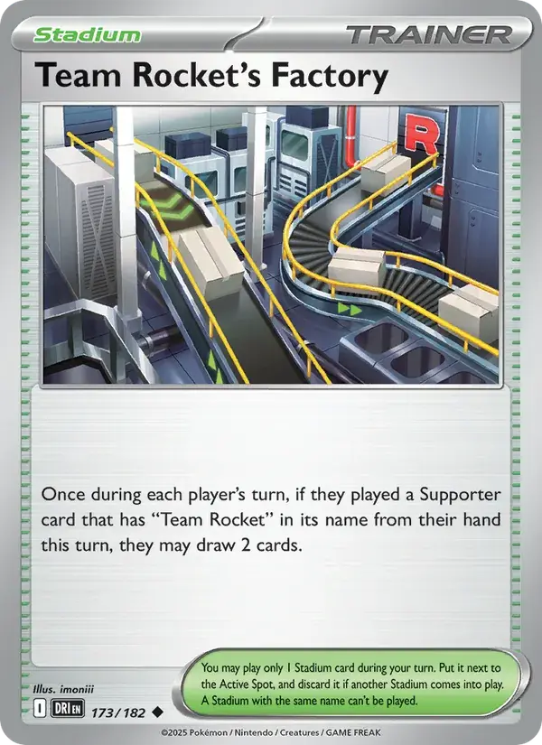 Team Rocket's Factory - 173/244 - Destined Rivals