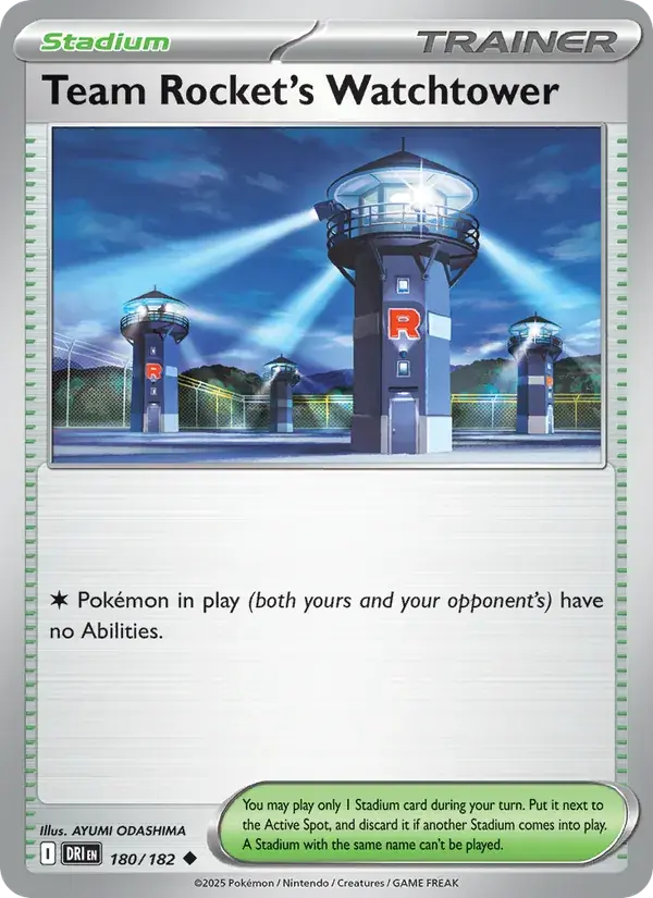 Team Rocket's Watchtower - 180/244 - Destined Rivals