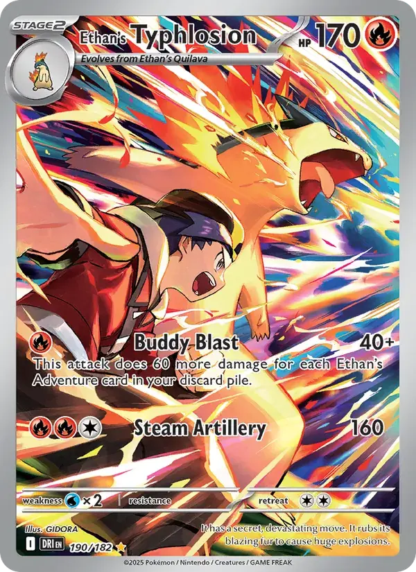 Ethan's Typhlosion - 190/244 - Destined Rivals