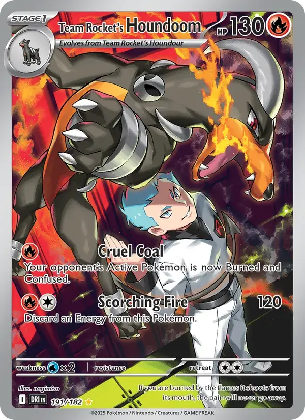 Team Rocket's Houndoom - 191/244 - Destined Rivals
