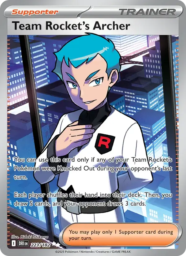 Team Rocket's Archer - 223/244 - Destined Rivals