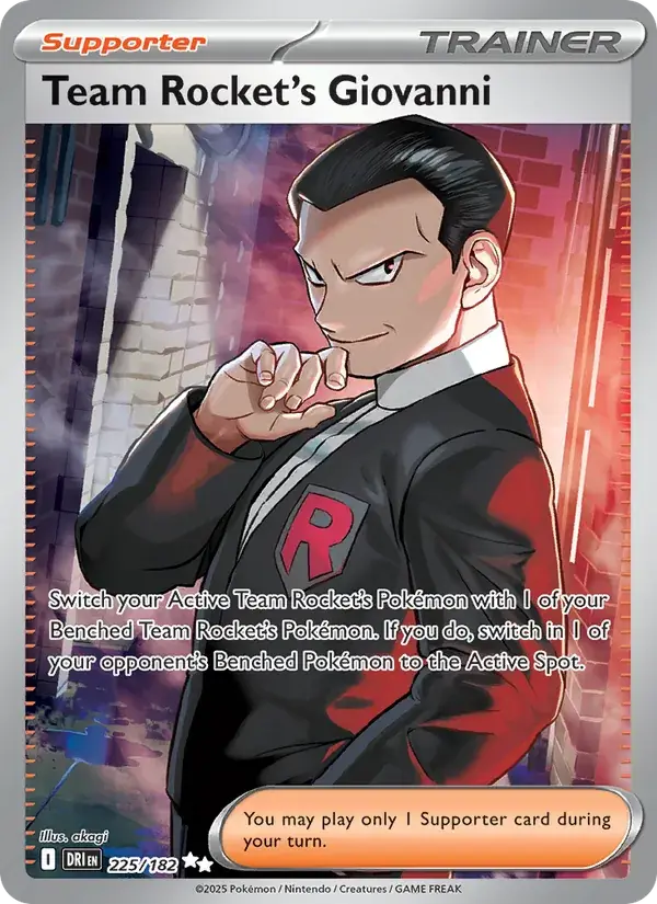 Team Rocket's Giovanni - 225/244 - Destined Rivals