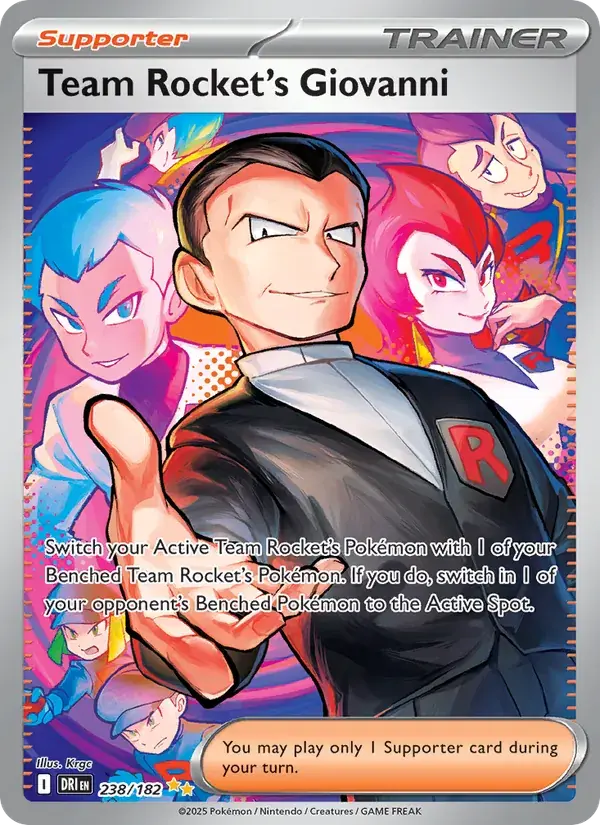 Team Rocket's Giovanni - 238/244 - Destined Rivals