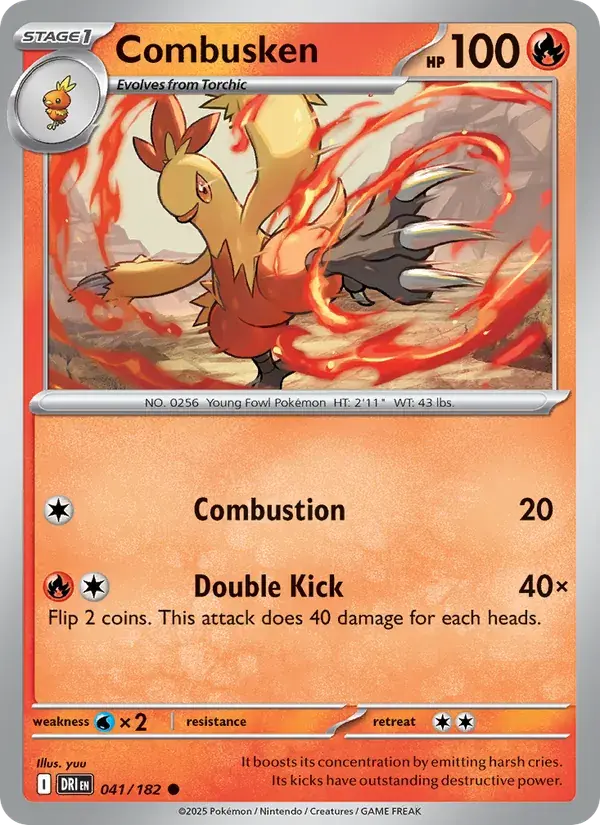 Combusken - 041/244 - Destined Rivals