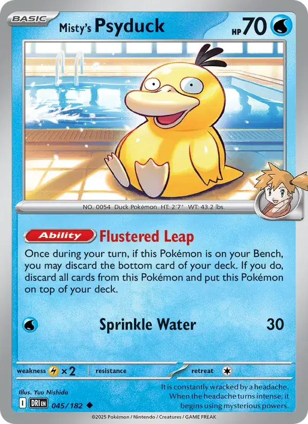 Misty's Psyduck - 045/244 - Destined Rivals