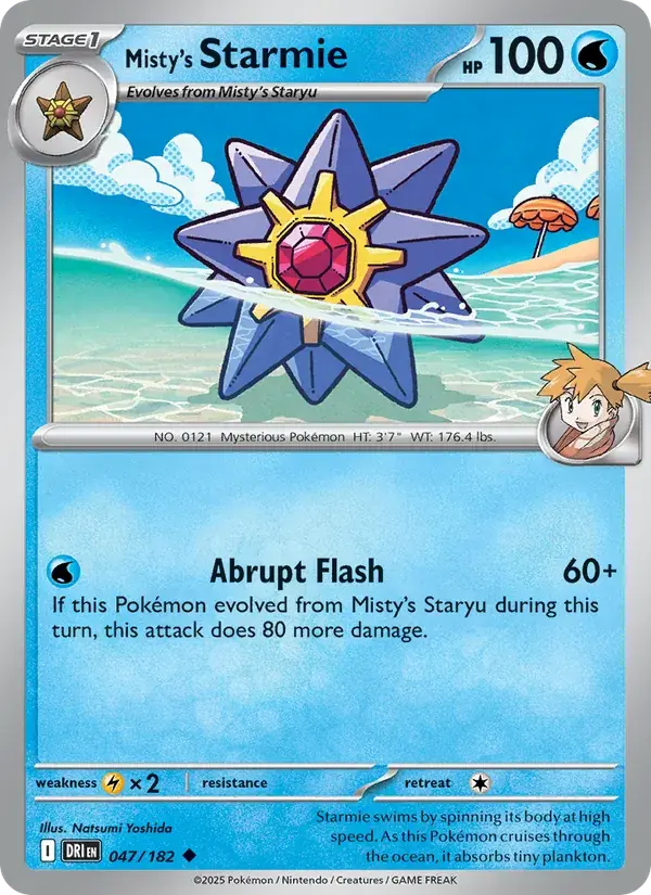 Misty's Starmie - 047/244 - Destined Rivals