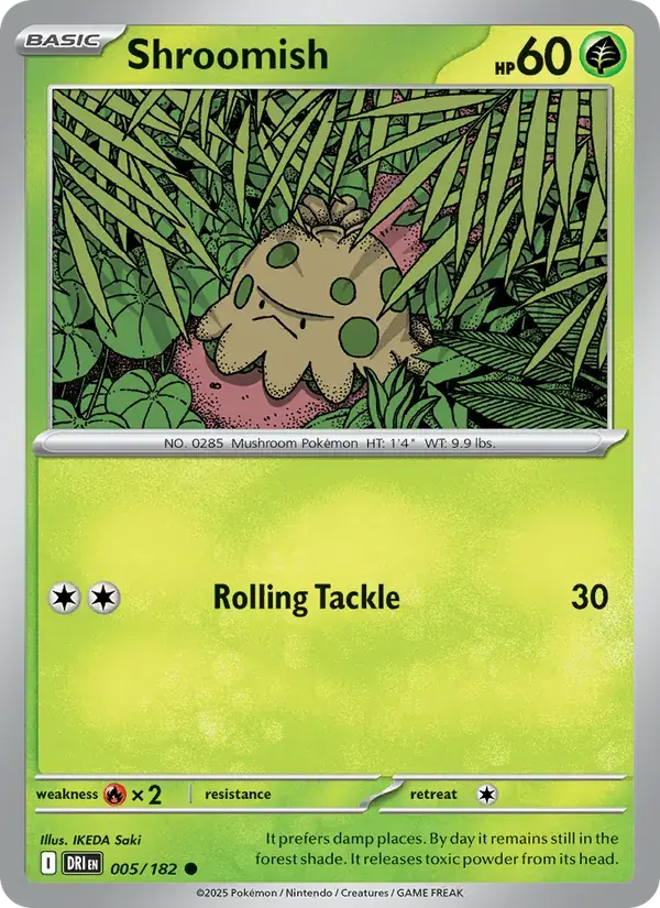 Shroomish - 005/244 - Destined Rivals