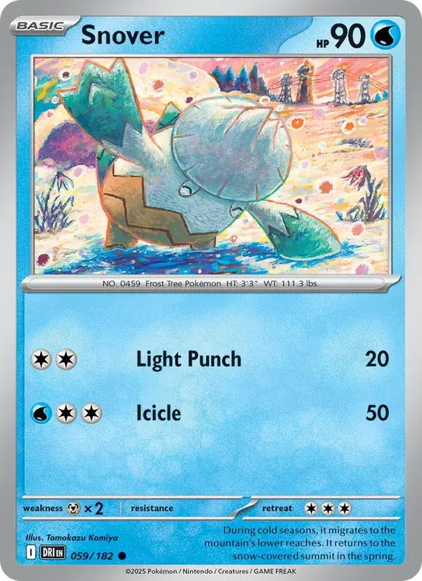 Snover - 059/244 - Destined Rivals