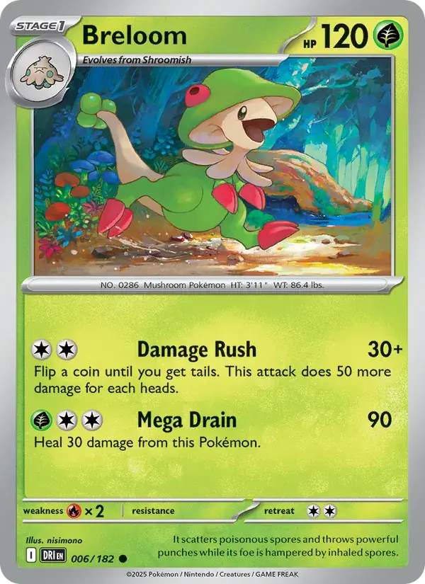 Breloom - 006/244 - Destined Rivals